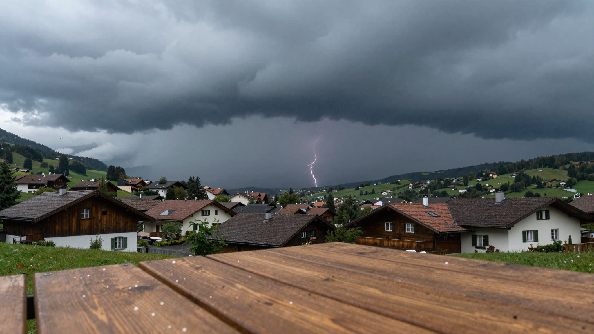 Hagel und Gewitter ziehen über die Schweiz – Leserinnen und Leser dokumentieren die Schäden