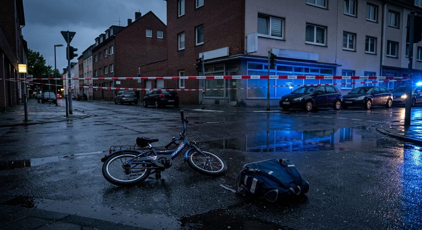 Zwei Zwölfjährige sterben nach schwerem Verkehrsunfall in Dinslaken
