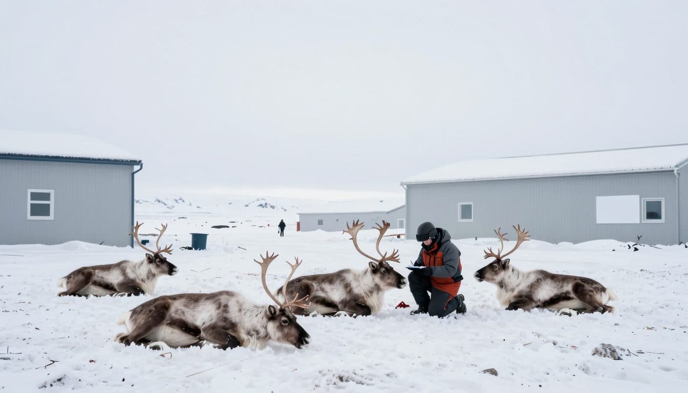 Norwegen meldet ungeklärte Sommertode von Rentieren auf Spitzbergen