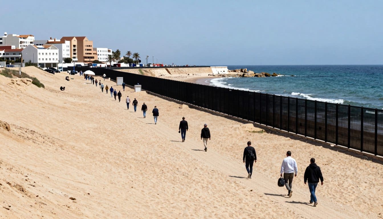 Frankreich und Italien verschärfen Grenzkontrollen, nachdem Tausende von Marokko in die spanische Enklave Ceuta geströmt sind