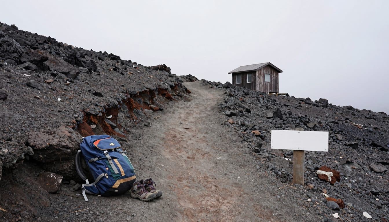Vater lässt erschöpften Siebenjährigen auf dem Mount Fuji allein zurück