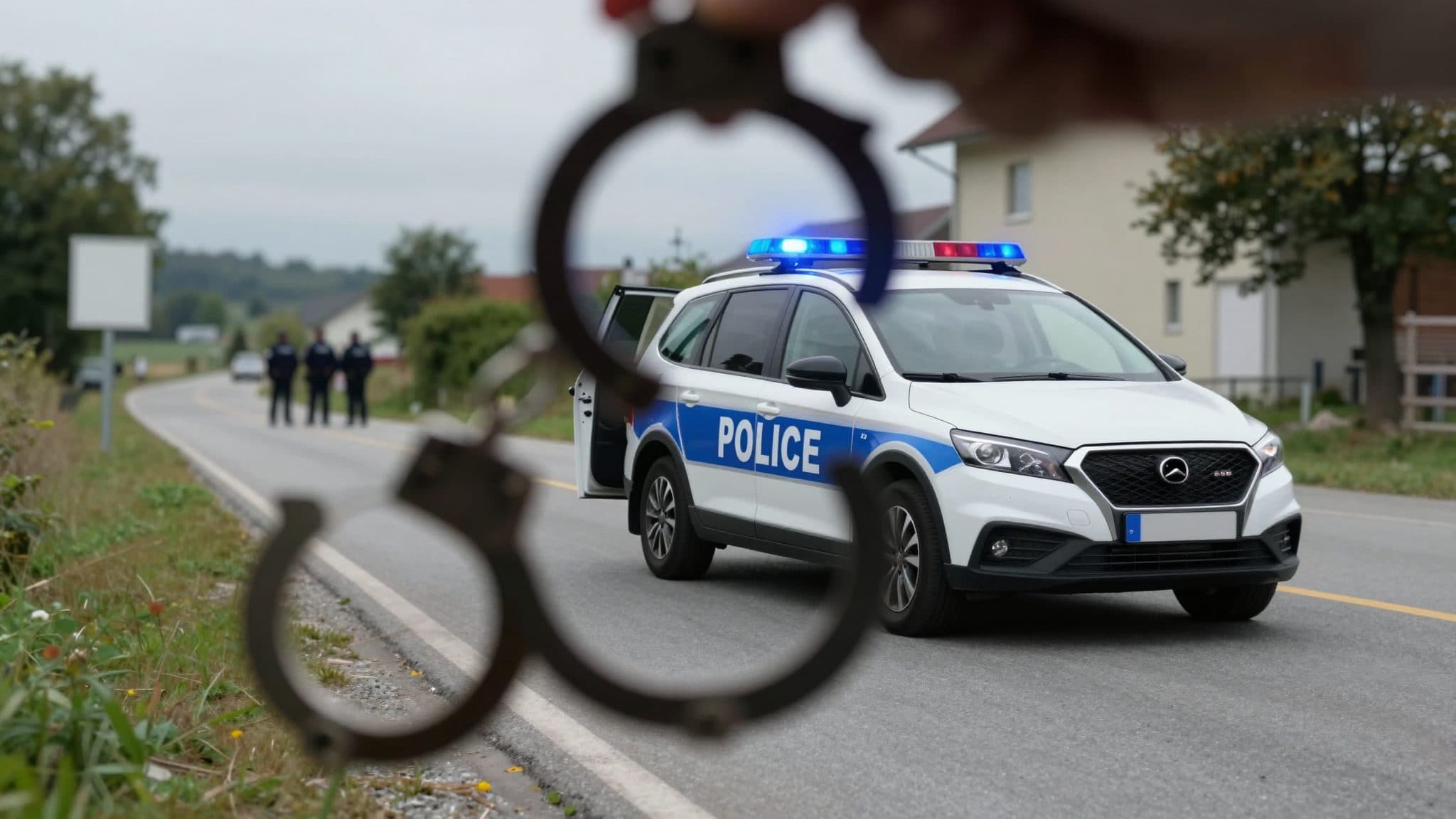 Festnahme im Bezirk Perg eskaliert: 31-Jähriger verletzt zwei Polizisten