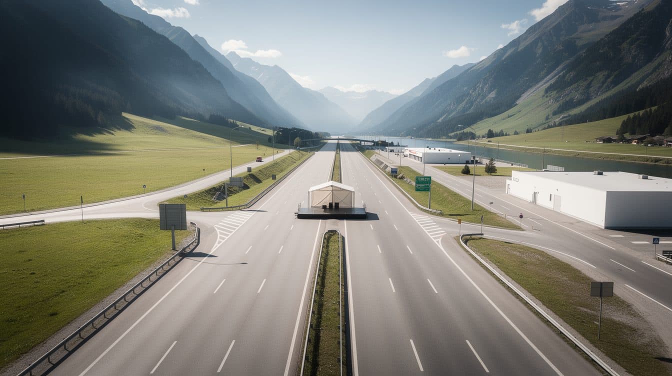 Totalsperre des Brenners: Demonstration legt wichtige Alpentransitroute lahm