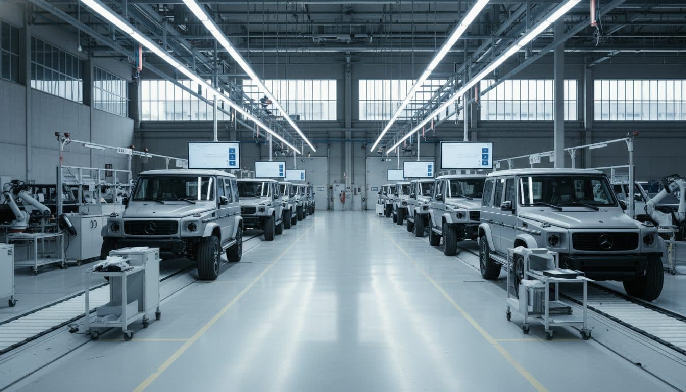 Mercedes-Benz ruft weltweit über 9.000 G-Klasse-Fahrzeuge wegen fehlerhafter Radschrauben zurück
