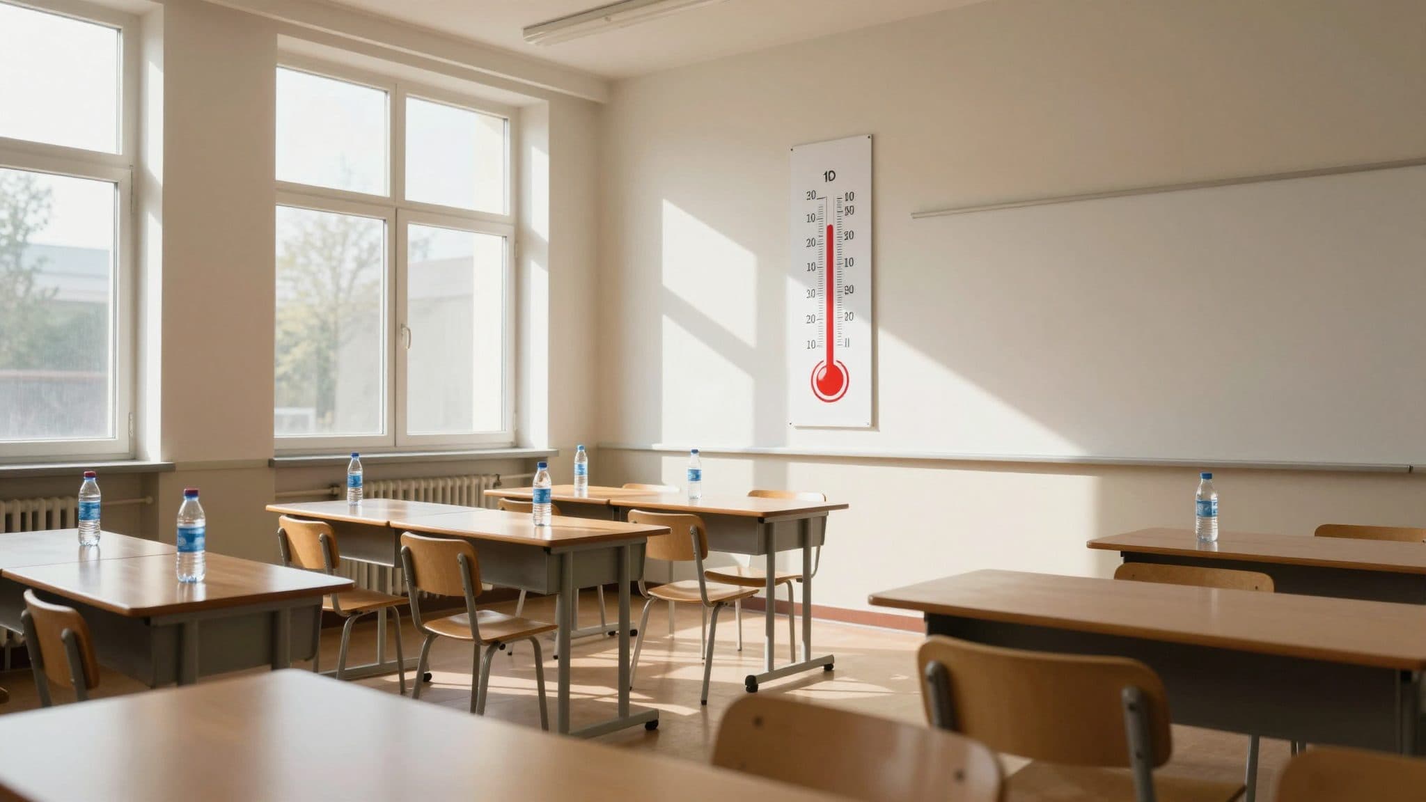 Hitzemaßnahmen an Schulen: Bildungsministerium kündigt Stufenplan ab Warnstufe zwei an