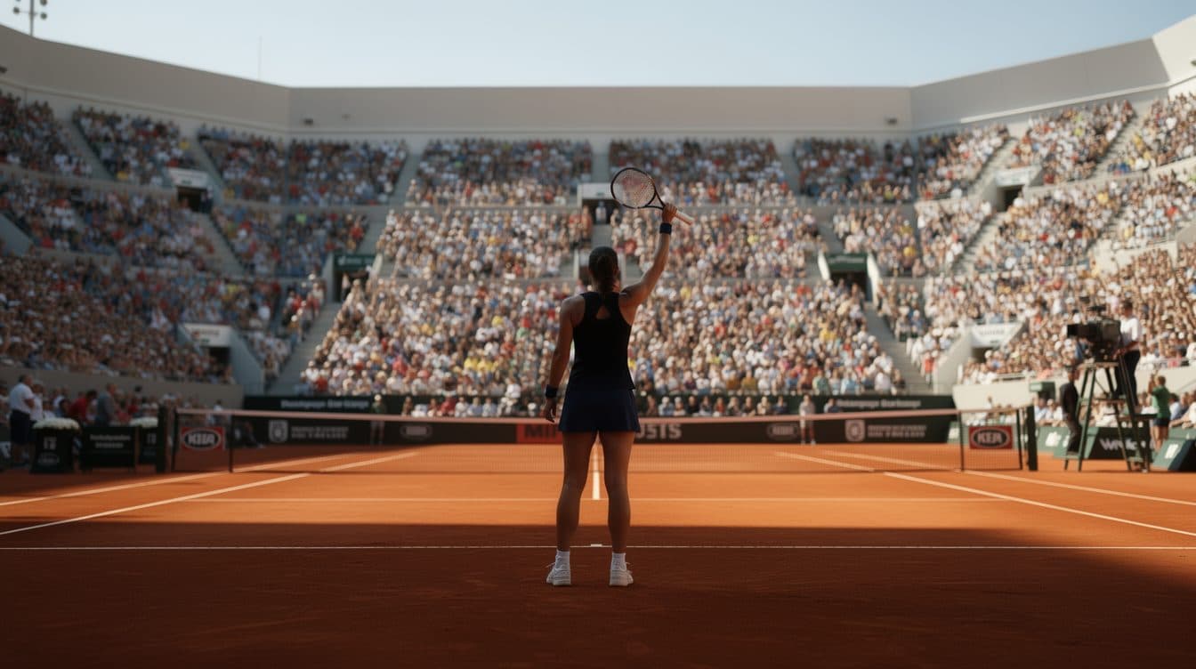 Maja Chwalińska steht als Qualifikantin im Halbfinale der French Open