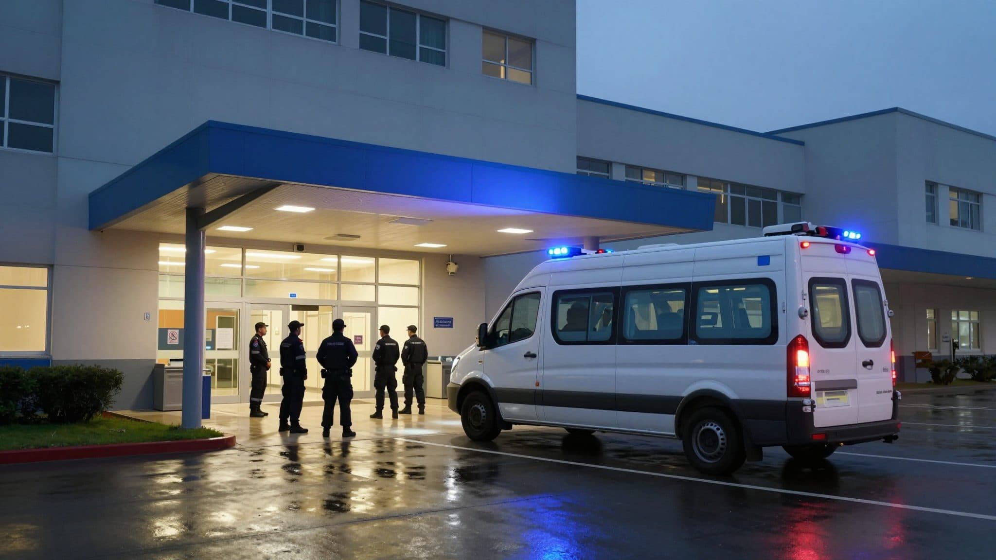 43-Jähriger soll am Klinikum Wels Rettungskräfte und Polizisten attackiert haben