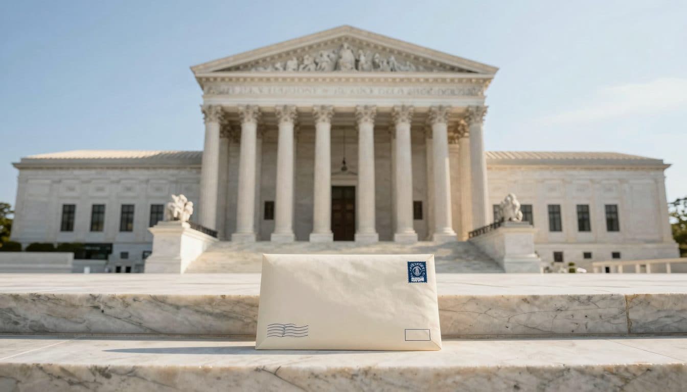 Supreme Court erlaubt Auszählung von Briefwahlstimmen, die nach dem Wahltag eintreffen
