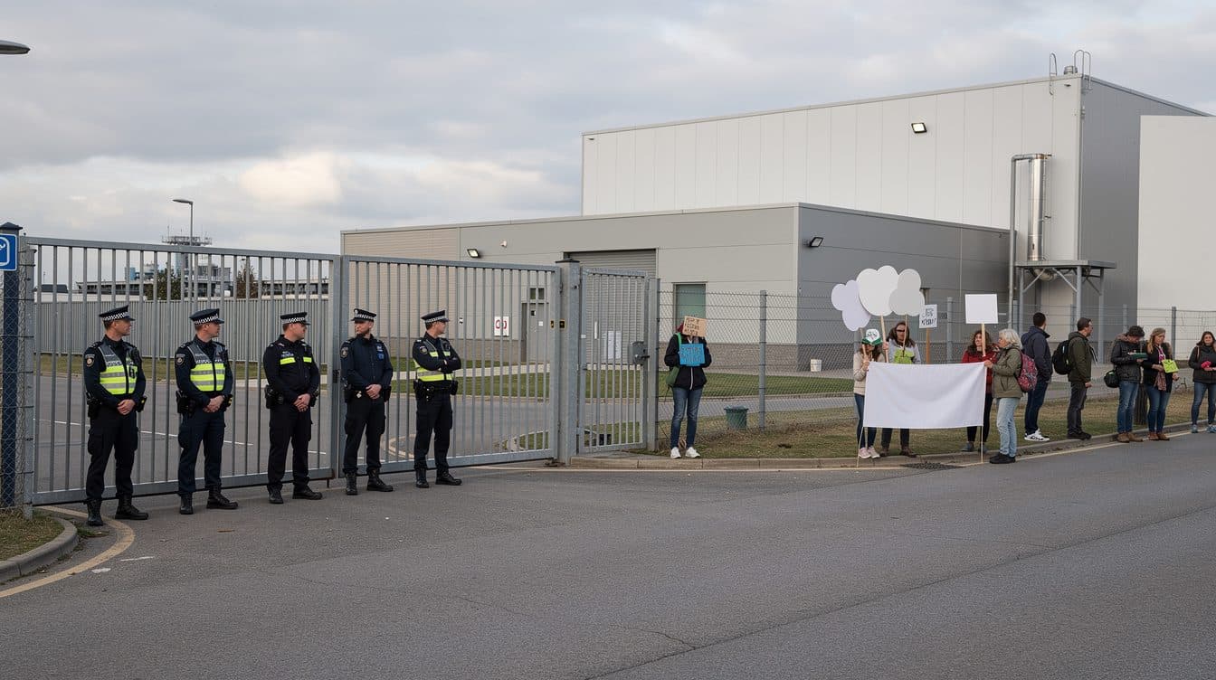Gericht bestätigt Verbot von Demo-Start am Werkstor des Gaskraftwerks Werne