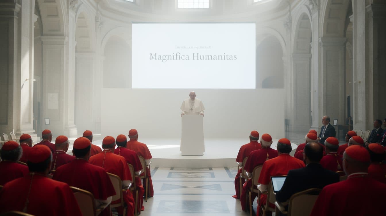Papst Leo XIV. warnt in erster Enzyklika vor Risiken der Künstlichen Intelligenz