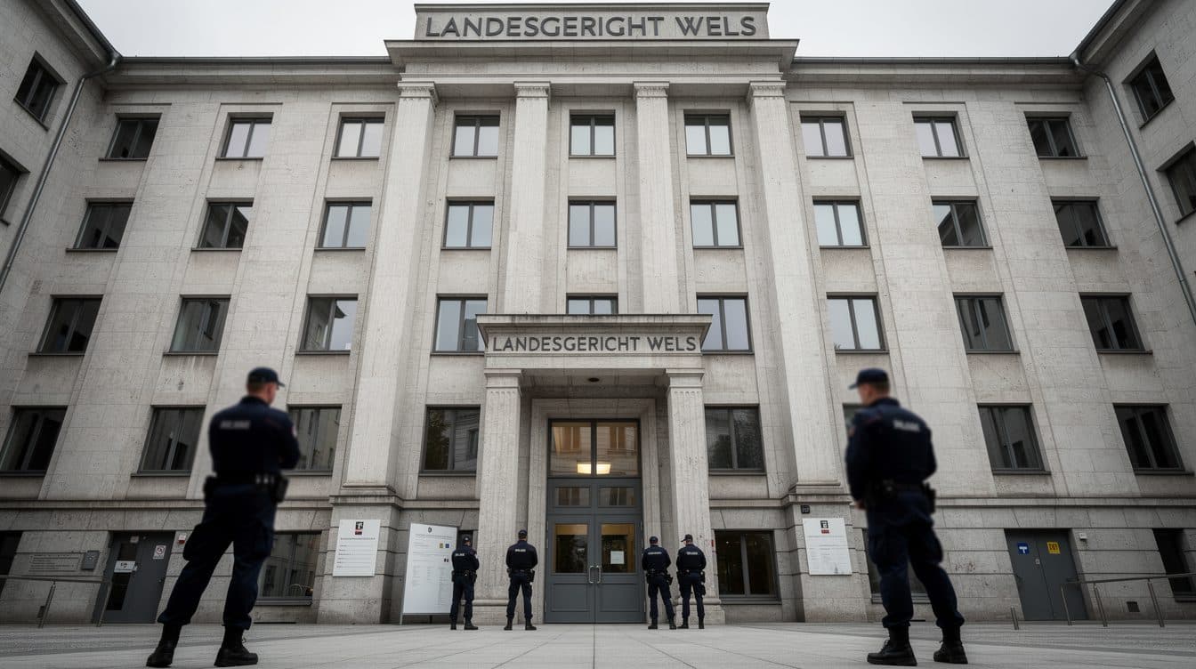 Prozess in Wels: Angeklagte legen Teilgeständnisse zu Bankomatensprengungen ab