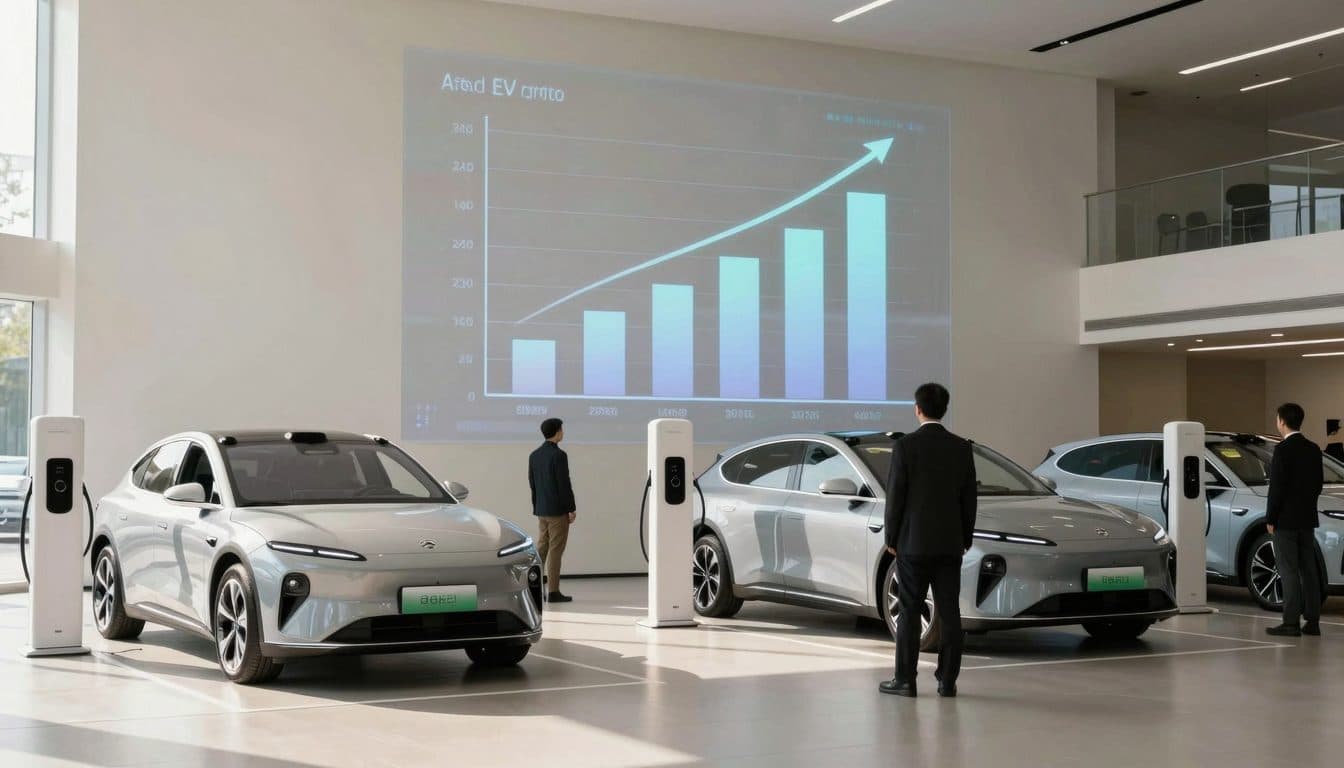 Mehr Autofahrer in Deutschland steigen auf Elektroautos um
