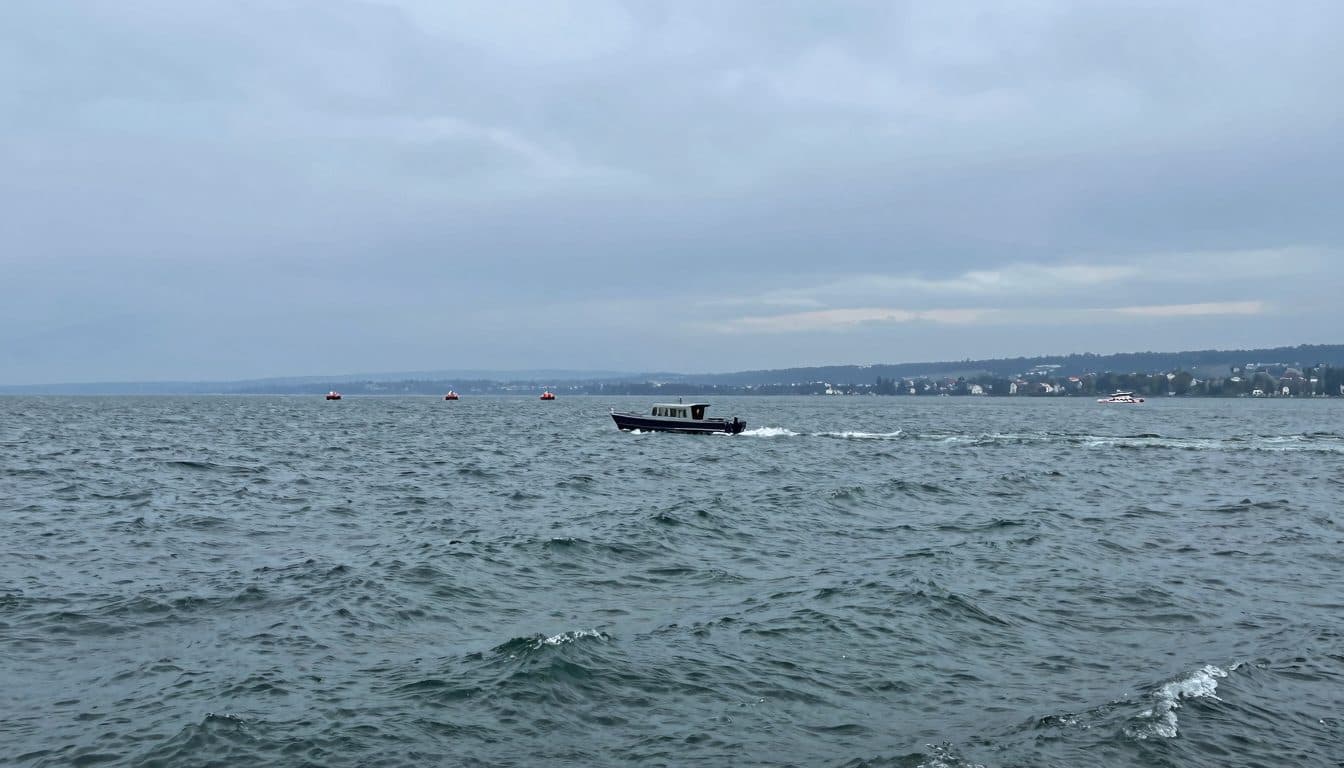 Vermisstensuche Bodensee: Frau von Motorboot gefallen