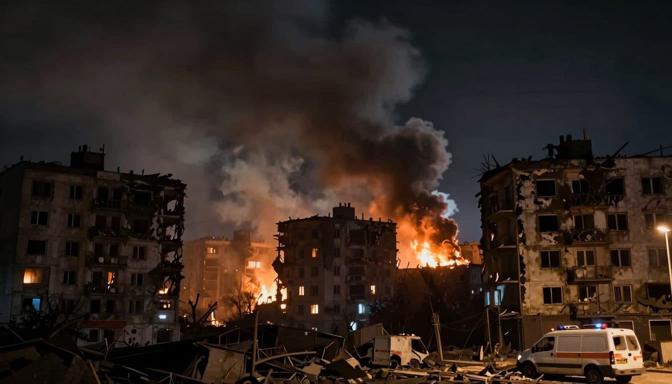 Russische Angriffe mit ballistischen Raketen auf Kiew und Charkiw – eine Tote in der Hauptstadt