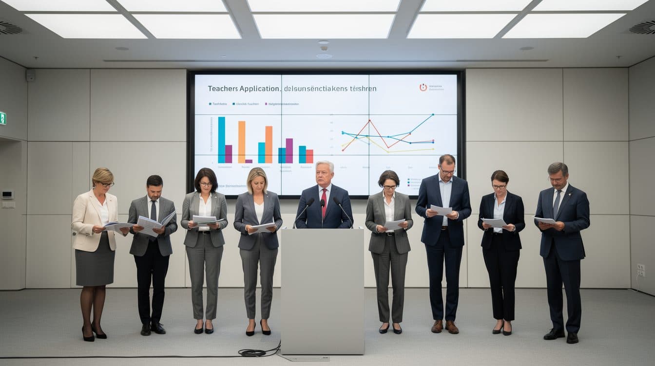 Lehrermangel entspannt sich leicht: 12.900 Bewerbungen für 6.500 Stellen