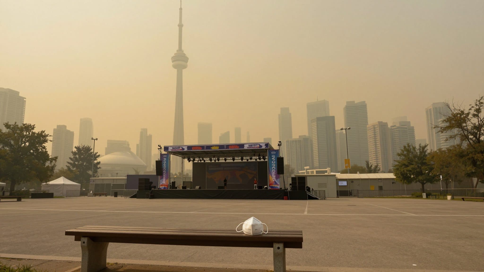 Waldbrand-Rauch aus Kanada zieht über Toronto und New York – WM-Finale im Freistaadion