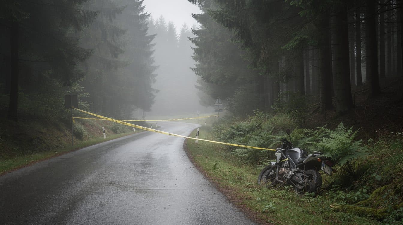 Leiche von vermisstem Motorradfahrer im Schwarzwald gefunden