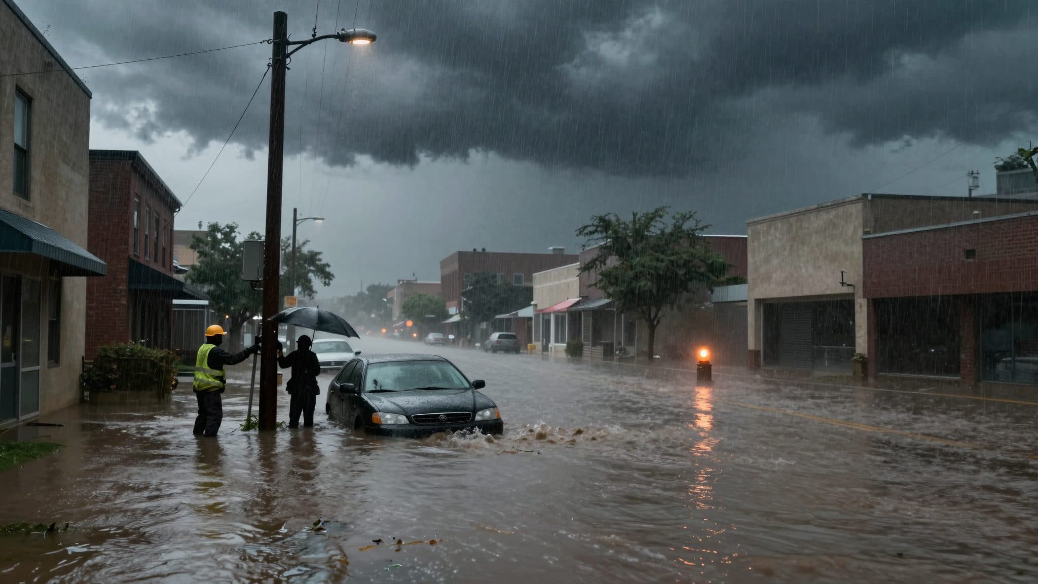 Stürme fegen über den Nordosten der USA und bringen Überschwemmungen und Tornadowarnungen