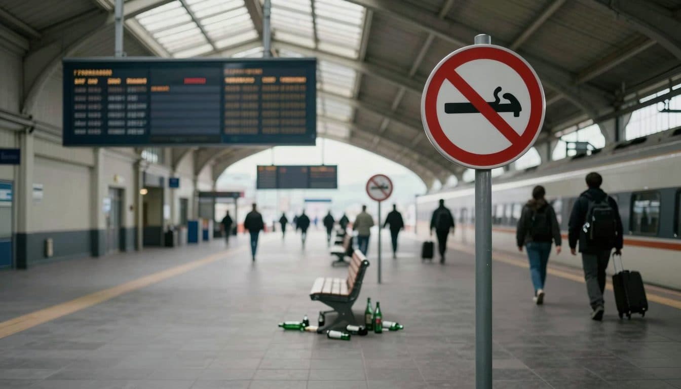 Deutsche Bahn kündigt bundesweites Alkoholverbot an Bahnhöfen an – Reaktionen fallen gemischt aus