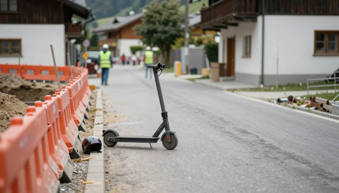 E-Scooter-Unfall Niederndorf: 13-Jährige bewusstlos