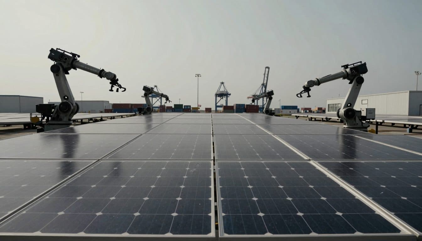 US-Regierung verhängt Importverbot für ausländische Roboter und Solartechnik aus China