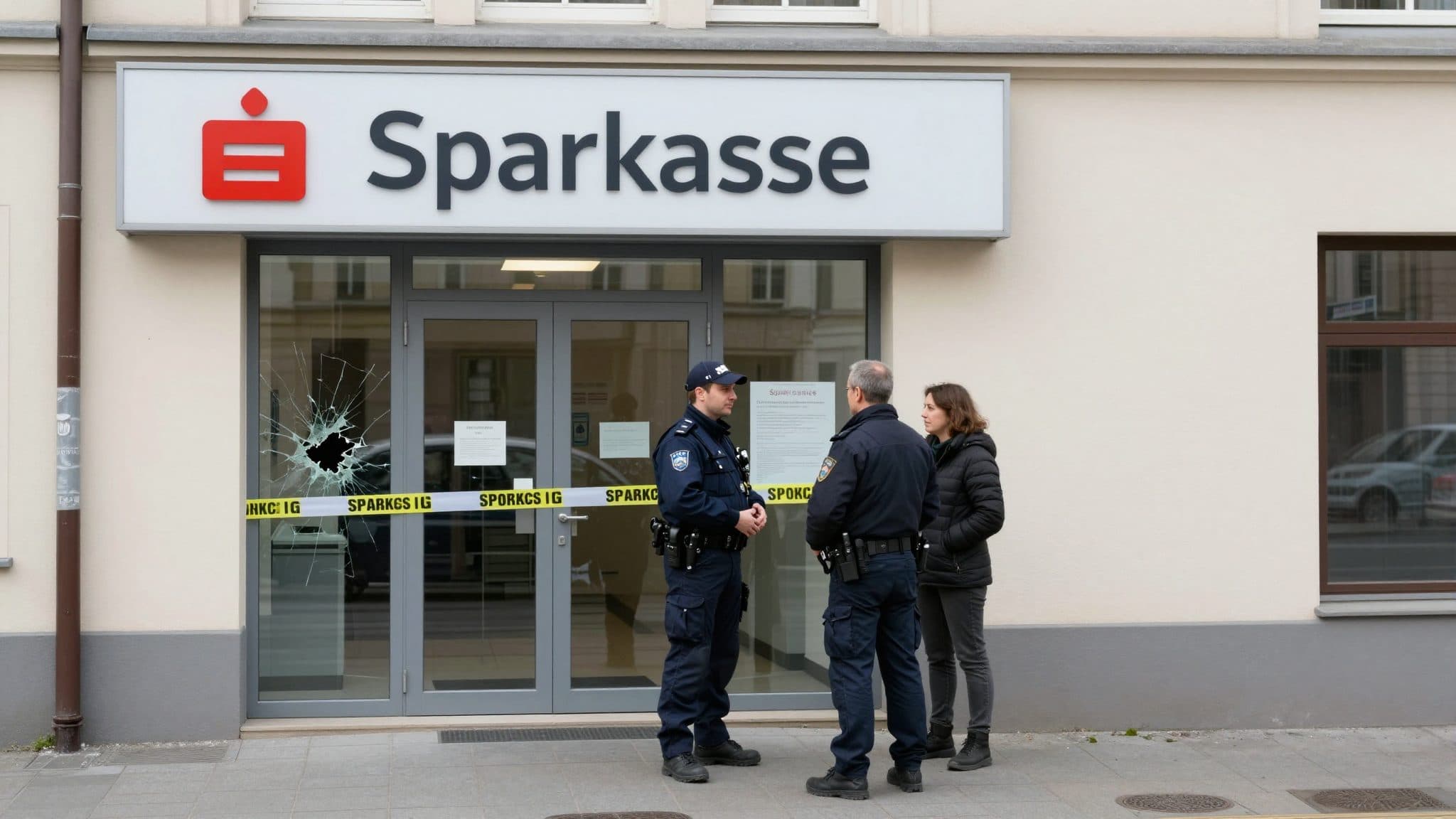 Einbruch in Mönchengladbacher Sparkasse: 29 Schließfächer während der Öffnungszeiten aufgebrochen