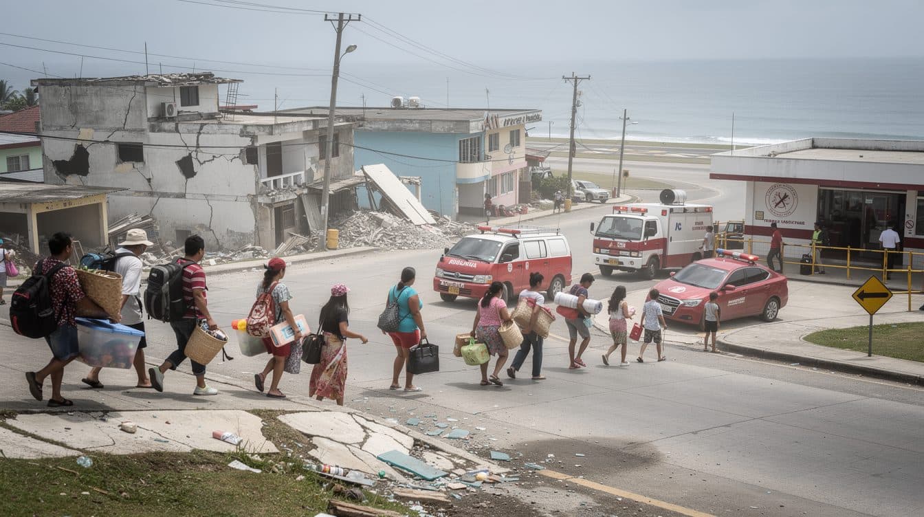 Schweres Erdbeben der Stärke 7,8 erschüttert die Philippinen – Tsunami-Warnungen für mehrere Länder