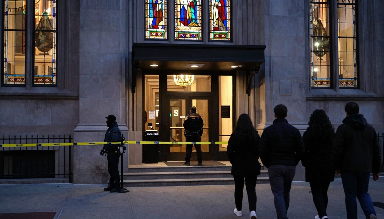 Mann wegen Hassverbrechen in der Central Synagogue in Manhattan angeklagt