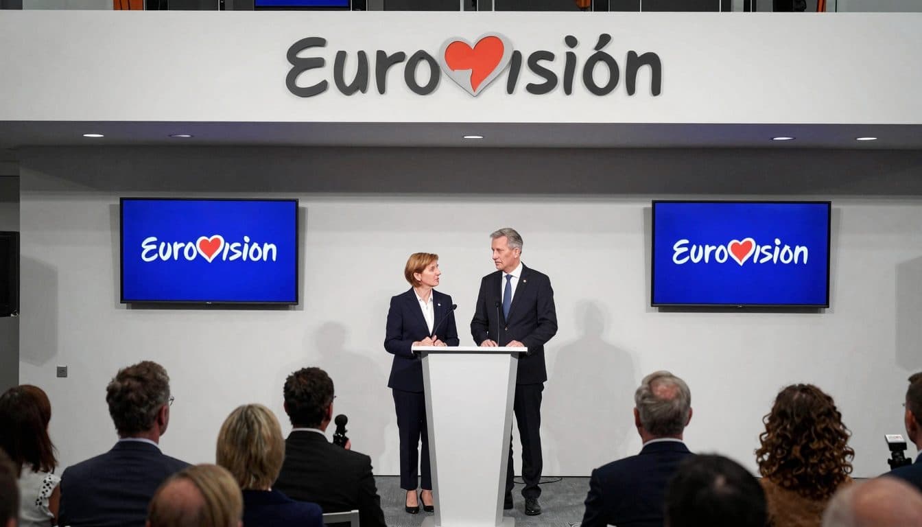 Eurovision-Gastgeber künftig ausgeschlossen, wenn ein bewaffneter Konflikt die Sicherheit gefährdet