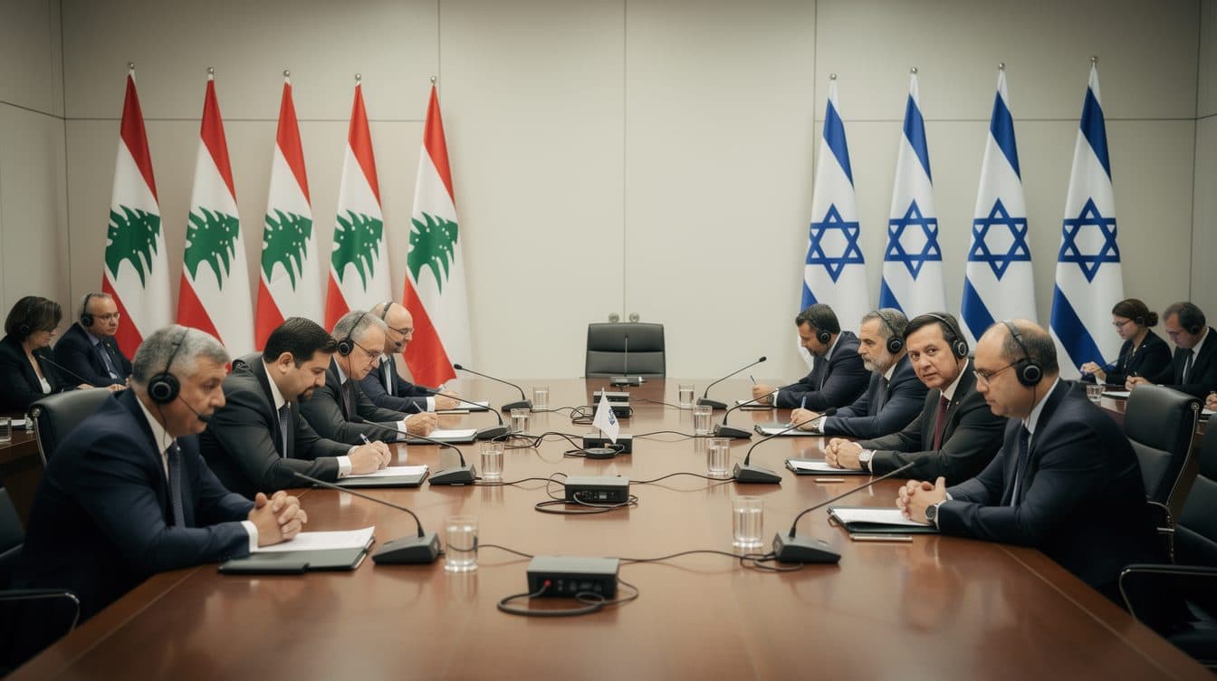 Libanon und Israel nehmen Gespräche in Washington auf