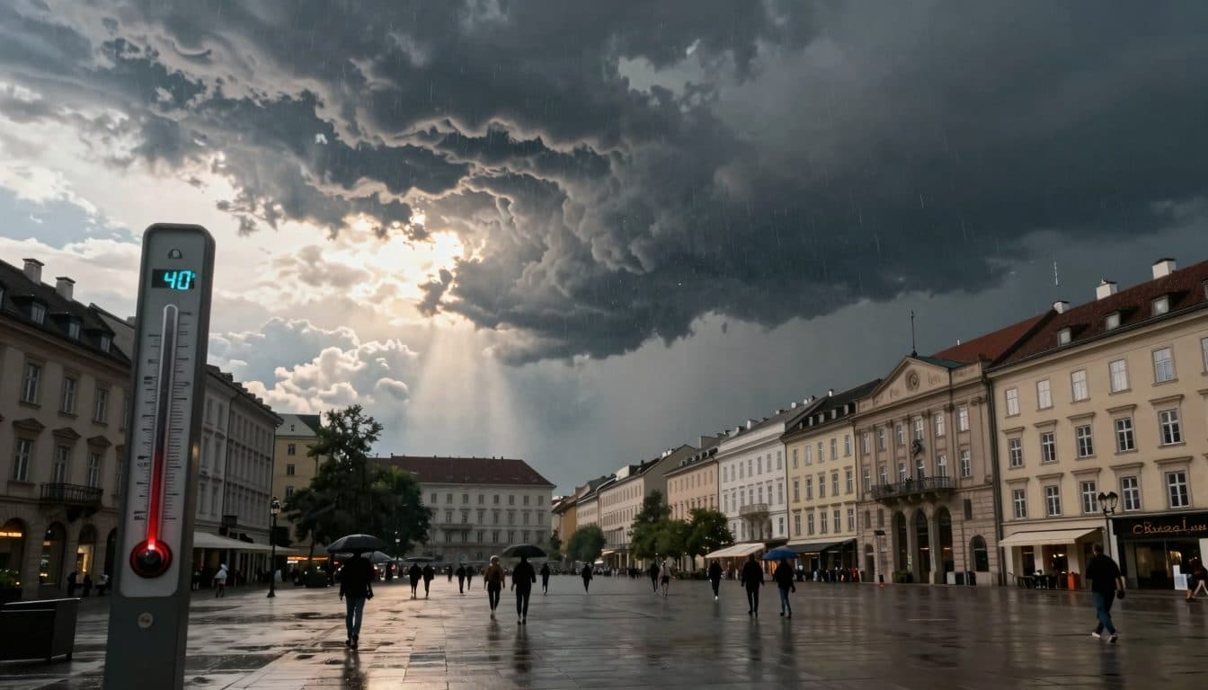 Hitze in Österreich klingt nur langsam ab – Unwettergefahr steigt