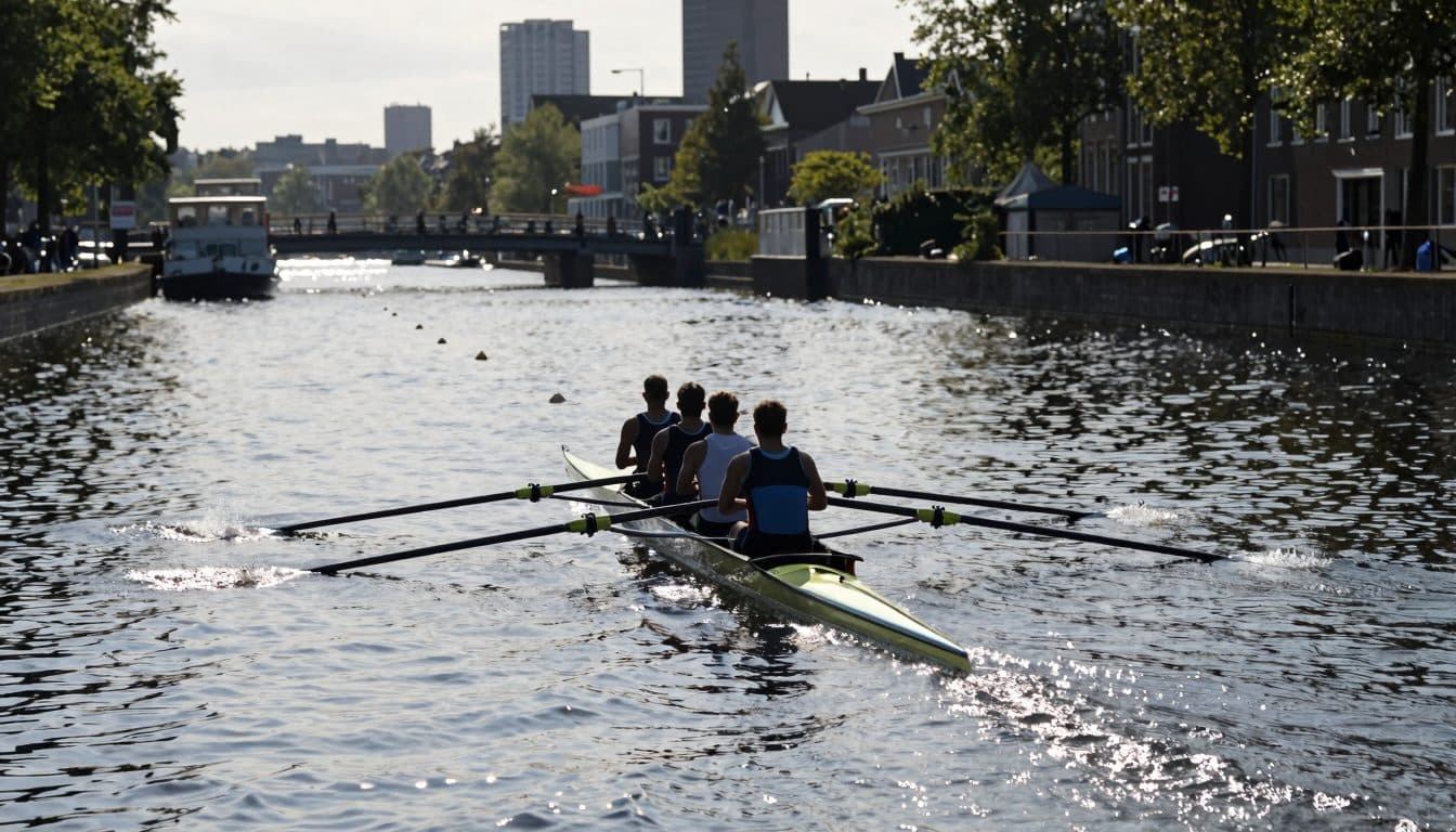 Ruder-WM 2026: Doppelvierer holt Silber in Amsterdam