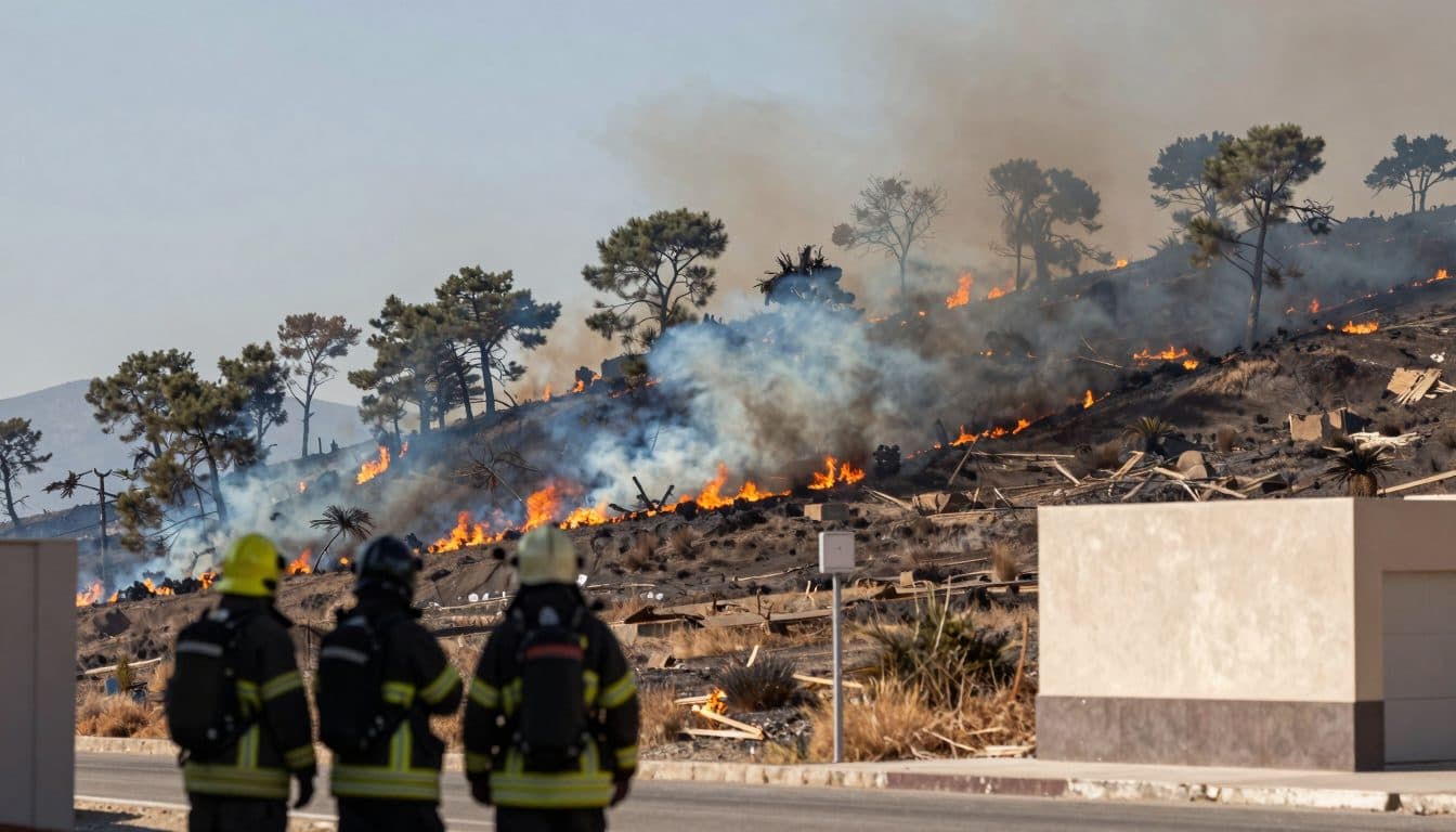 Zivilschutz warnt vor hoher Waldbrandgefahr in weiten Teilen Griechenlands