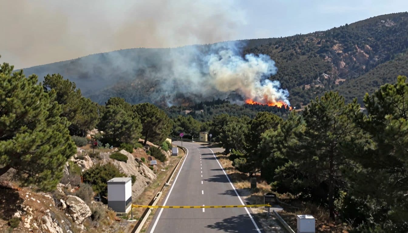 Waldbrand in Südfrankreich: Tour-Etappe nach Les Angles droht ohne Zuschauer zu starten