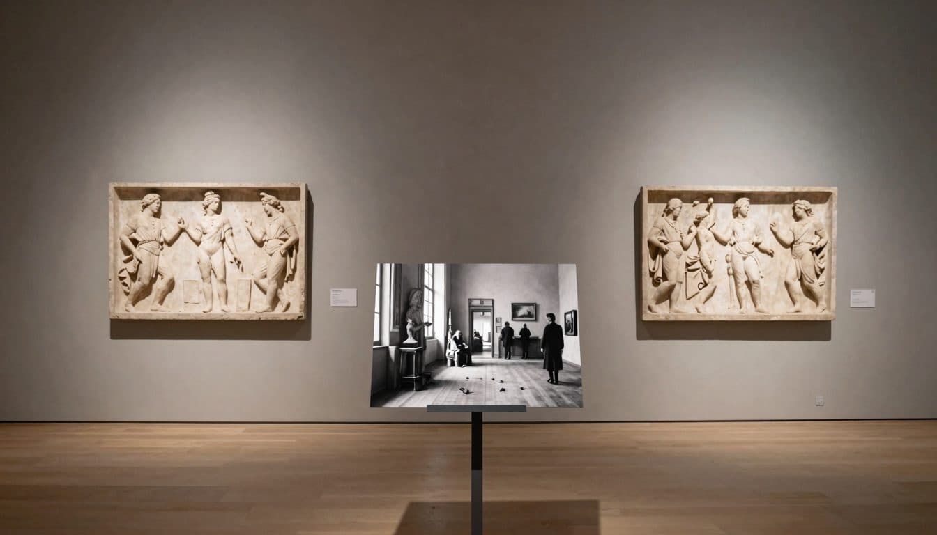 Schwarz-Weiß-Foto von 1933 entlarvt Raubkunst im Bayerischen Nationalmuseum