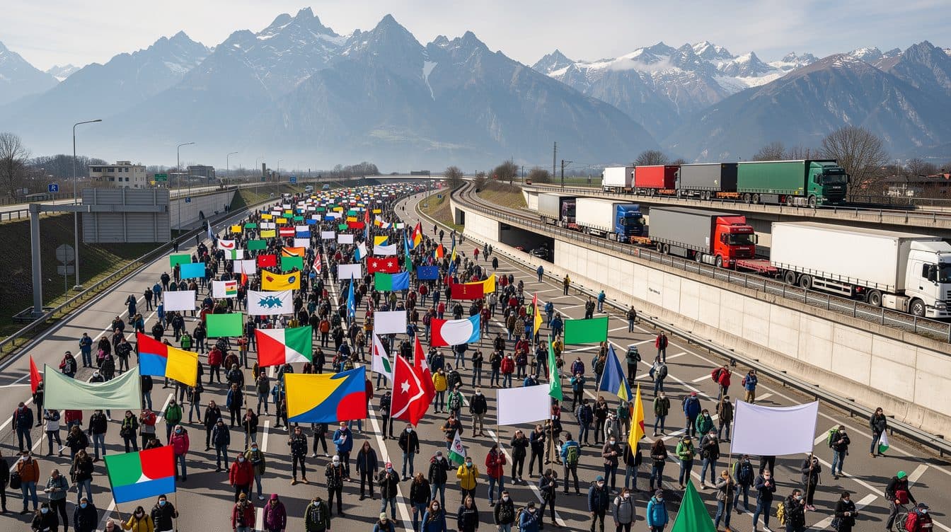 Brenner-Blockade legt zentrale Transitachse lahm – Bürgermeister droht mit weiteren Protesten