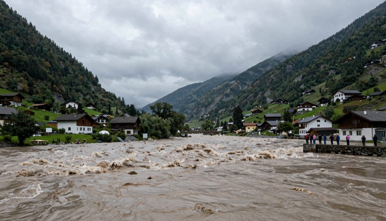Hochwassergefahr Alpen steigt – Studie aus Science Advances
