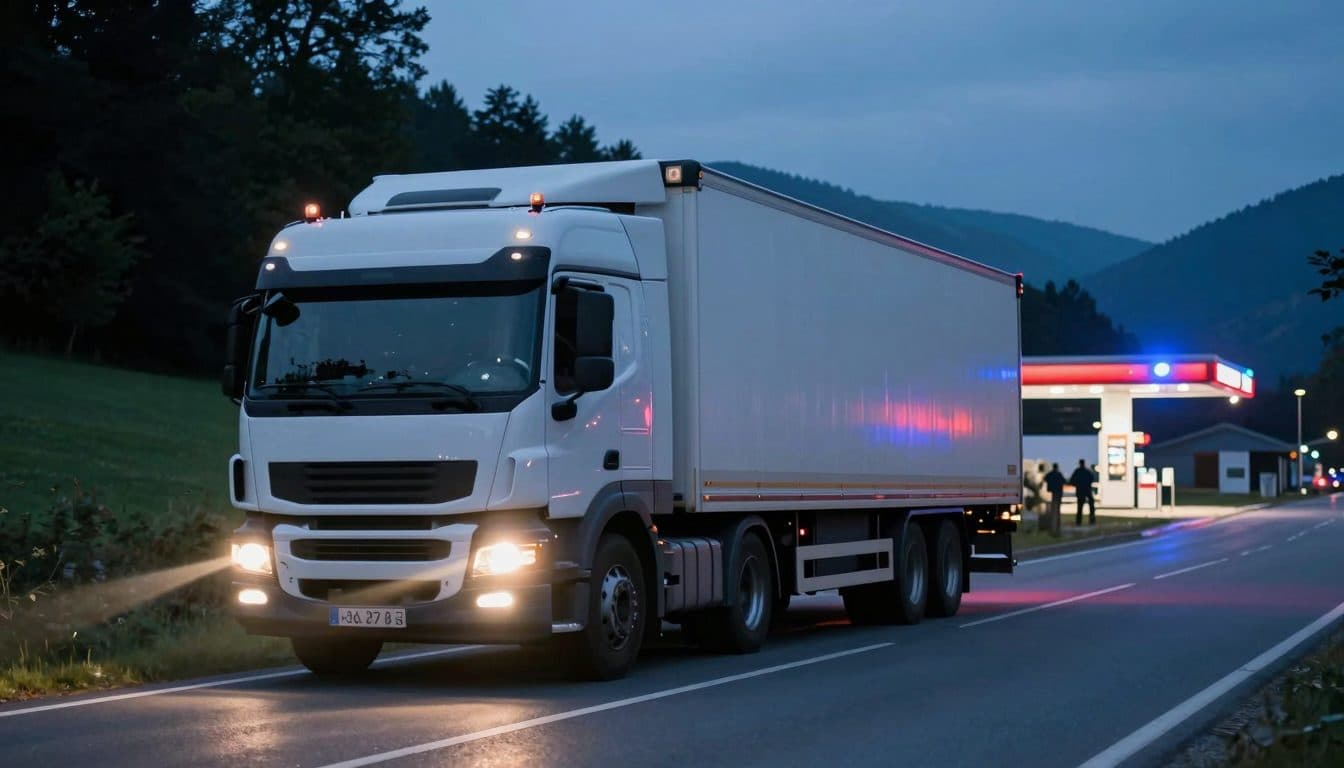 Betrunkener Lkw-Fahrer in Oberösterreich gestoppt – 2,54 Promille