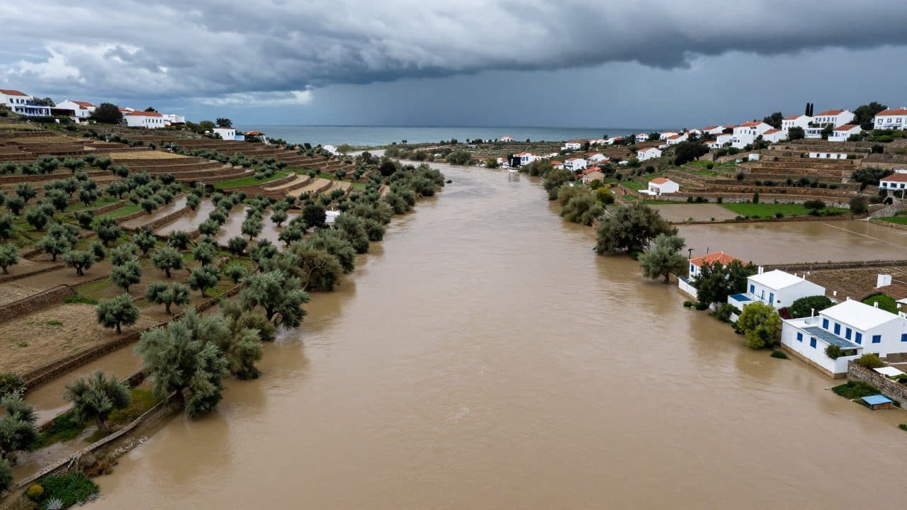 Schwere Unwetter über der Ägäis: 361 Liter Regen und steigende Risiken