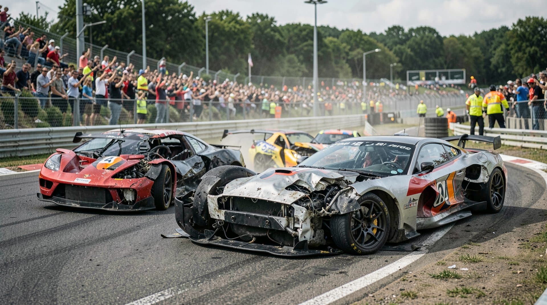 Tödlicher Massencrash beim Rennen am Nürburgring – Auer und Verstappen nicht beteiligt