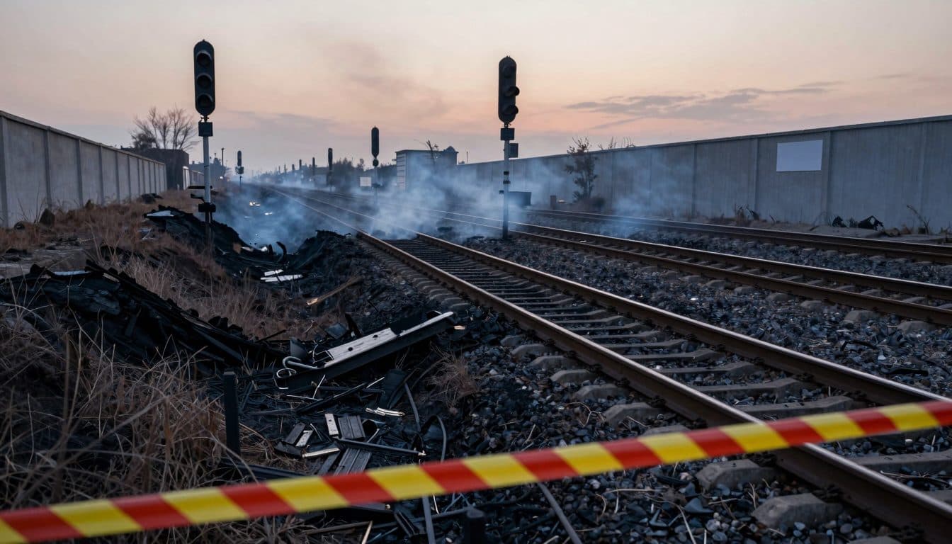 Böschungsbrand bei Langenfeld: Bahnstrecke zwischen Düsseldorf und Köln bleibt gesperrt