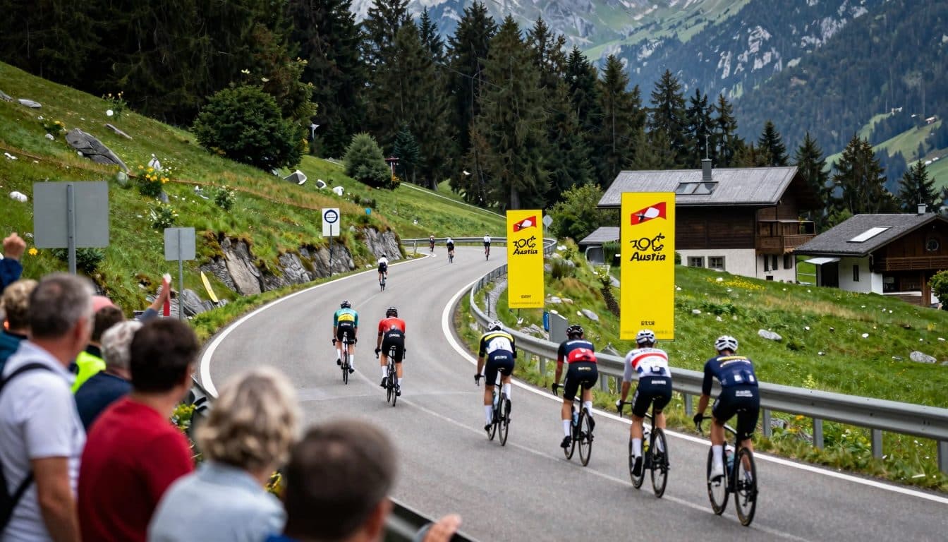 Mühlberger verteidigt Gesamtführung auf dritter Etappe der Tour of Austria