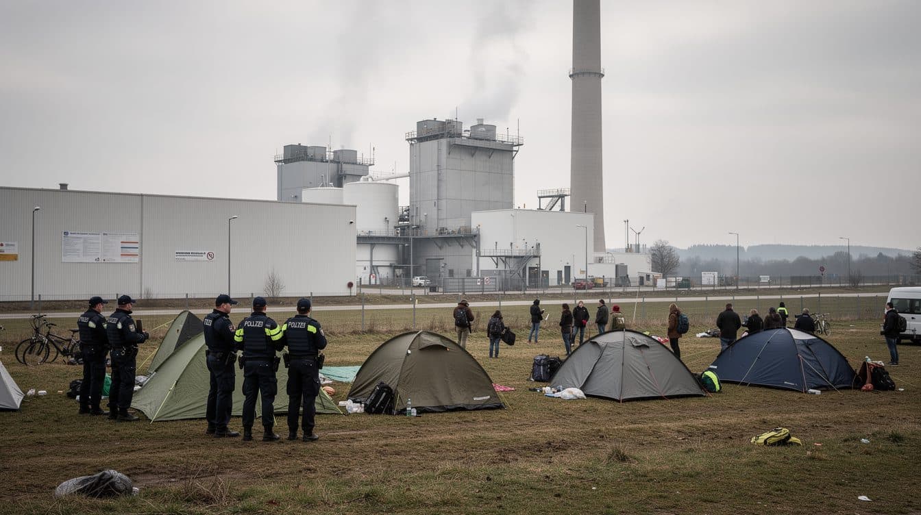 Gericht bestätigt Auflagen für Klima-Demo: Kein Start am Werkstor des Gaskraftwerks Werne