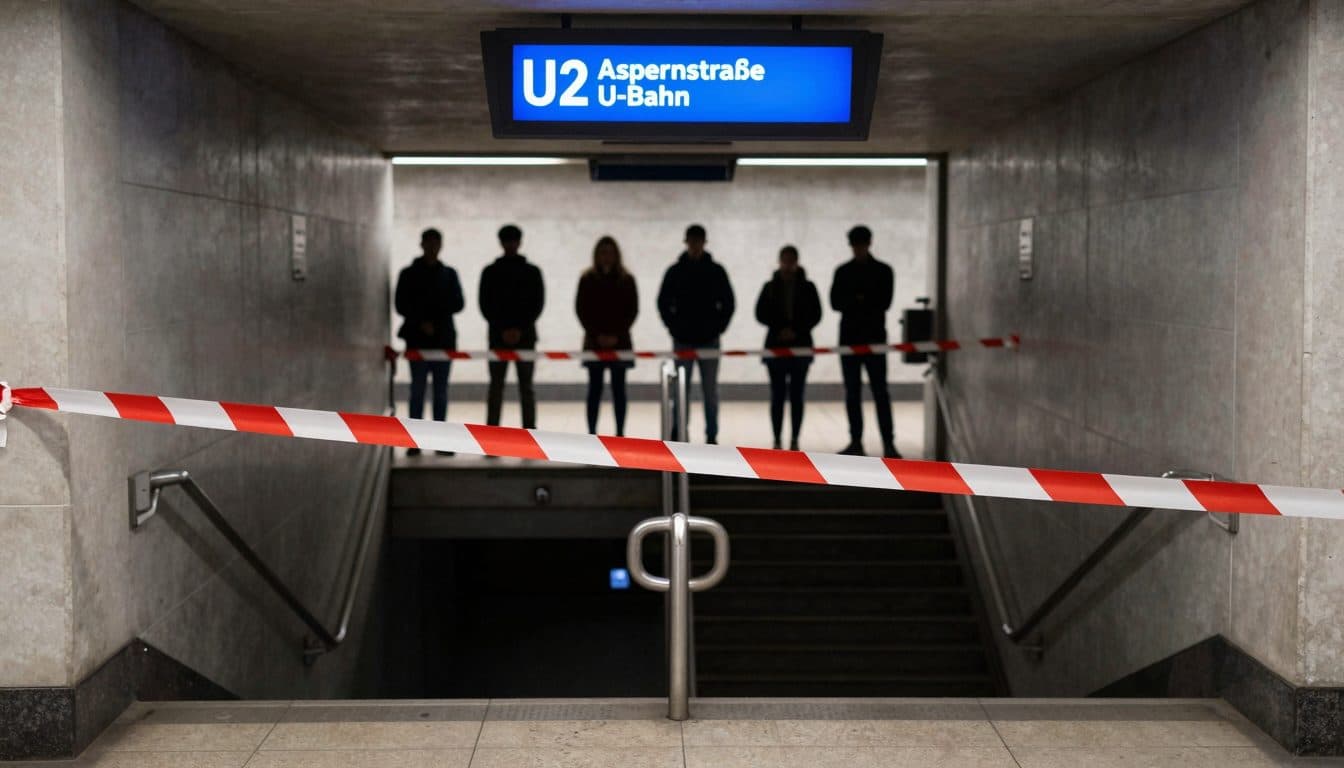 Wiener Polizei sucht unbekannten Mann nach Messerdrohung nahe U-Bahnstation