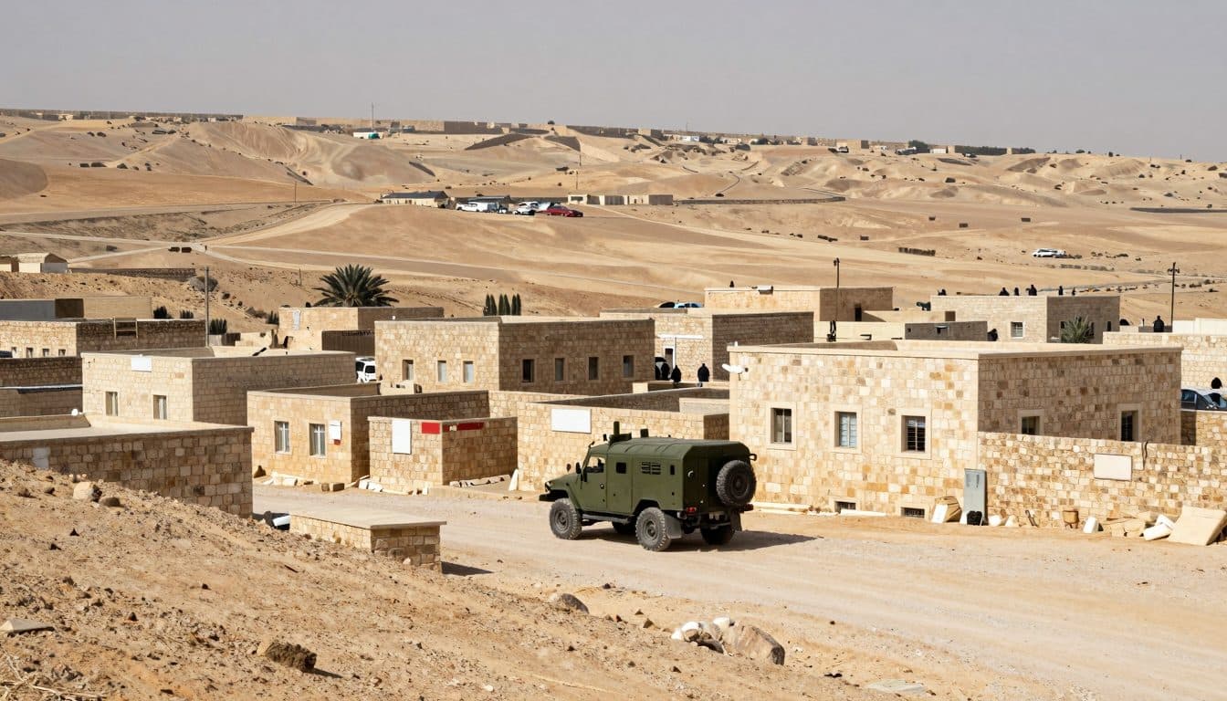 Israelische Sicherheitskräfte räumen Haus in Kusra nach erneuter Siedlergewalt im Westjordanland