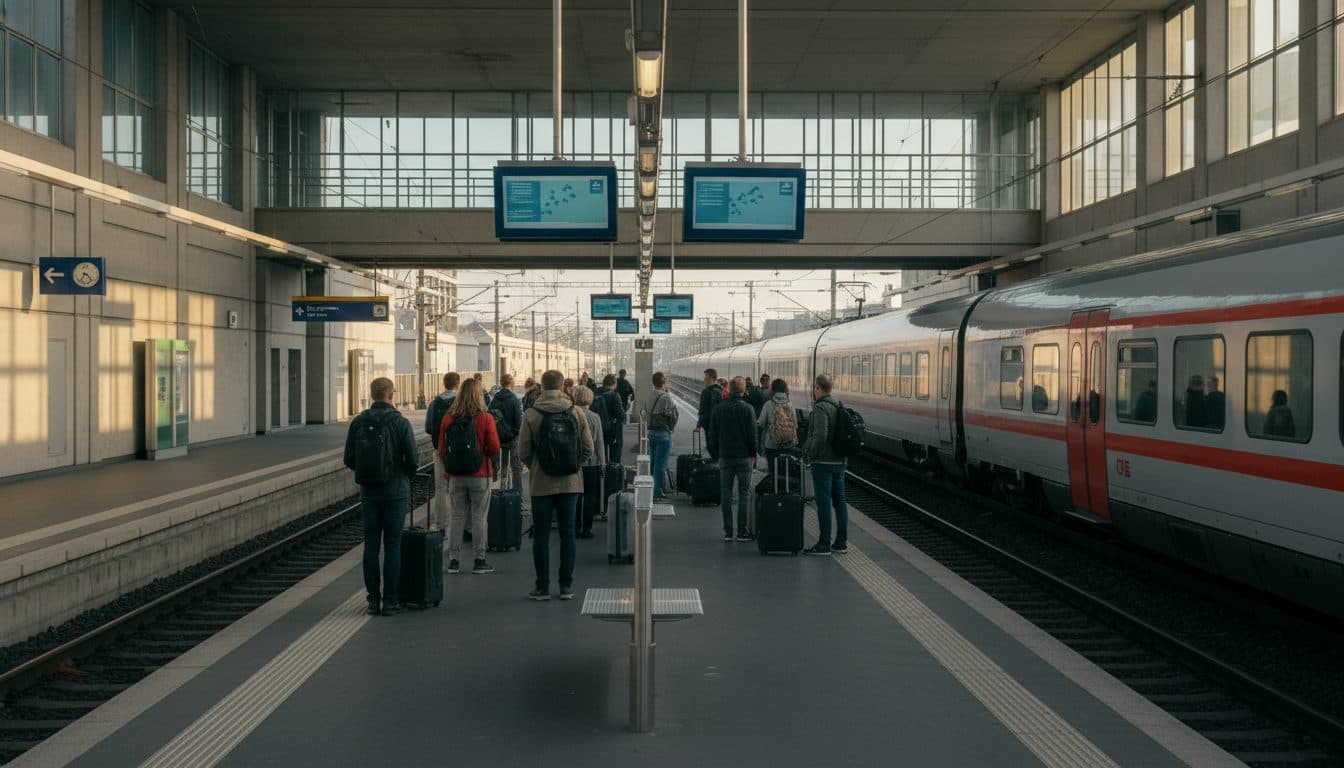 Polizei räumt überfüllten ÖBB-Railjet in Wien nach Fahrgast-Protesten