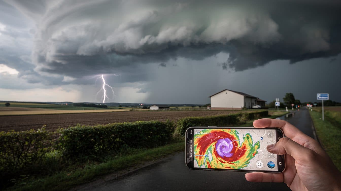 Unwettergefahr in Hessen: Gewitter, Starkregen und Hagel am Wochenende erwartet
