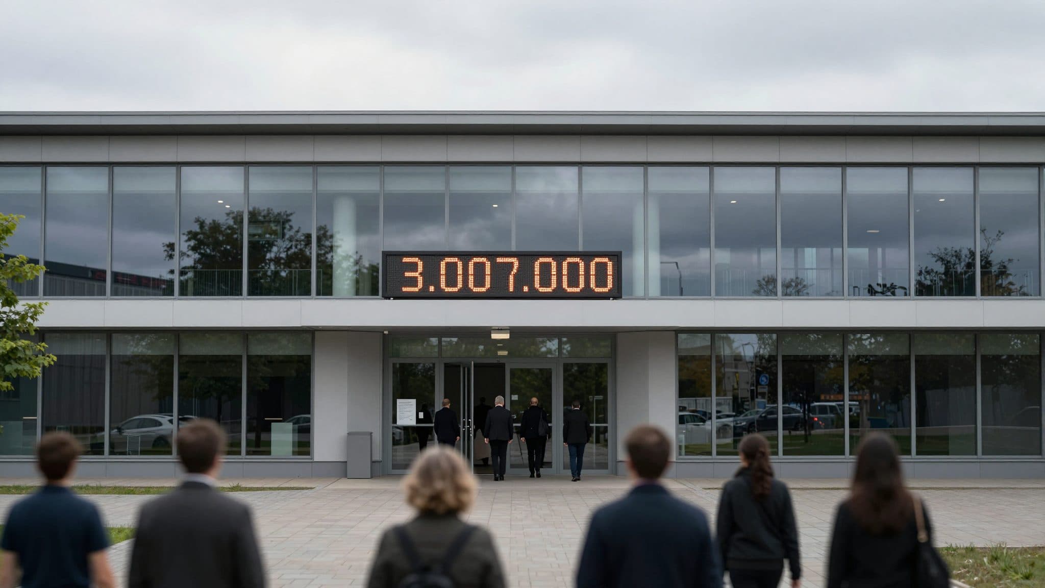 Arbeitslosenzahl in Deutschland steigt im Juli um 71.000 auf über drei Millionen