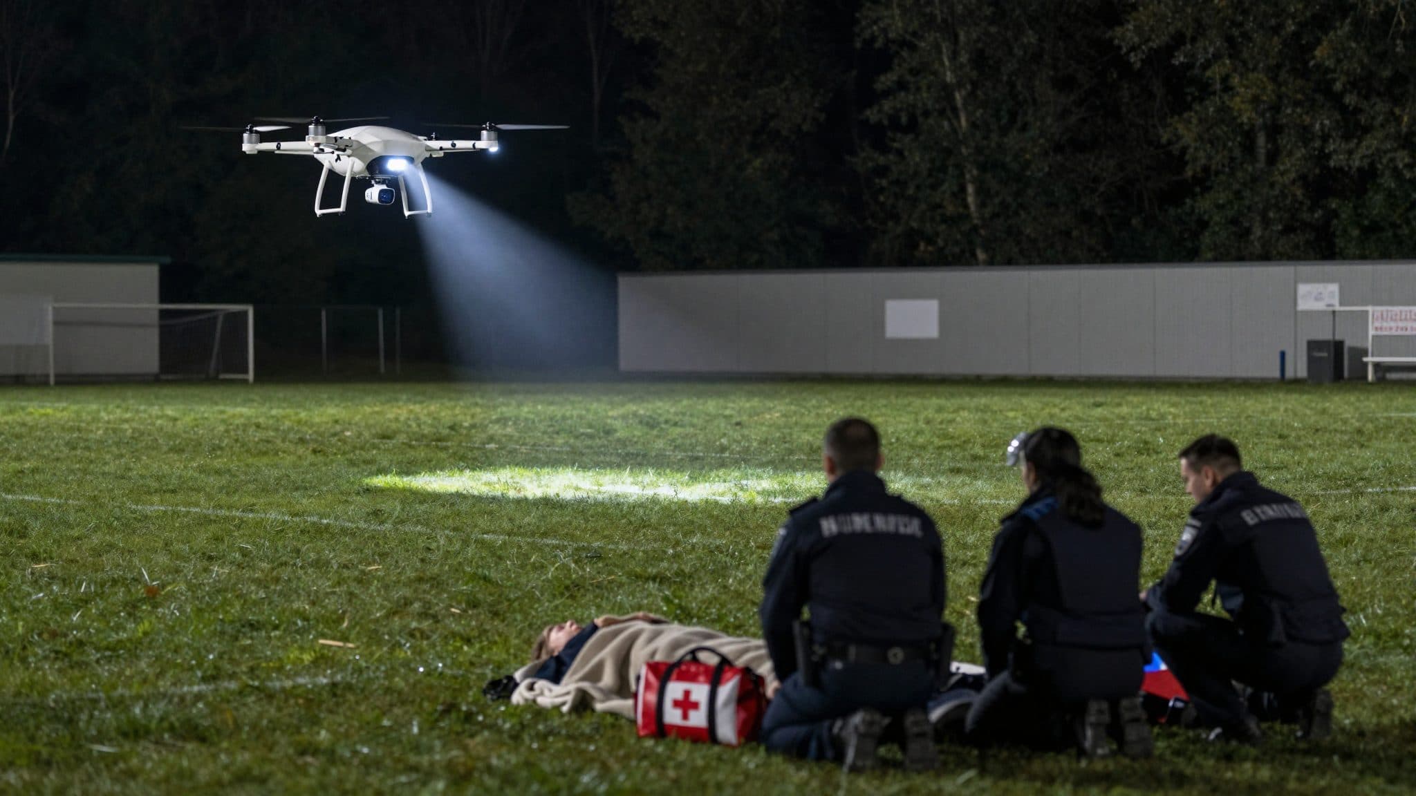 Polizeidrohne spürt vermissten 47-Jährigen bei Breitenfurt auf