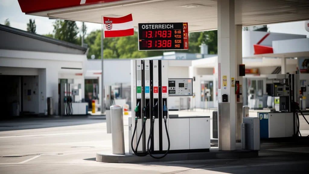 Spritpreise in Österreich sinken weiter – Diesel um 40 Cent günstiger